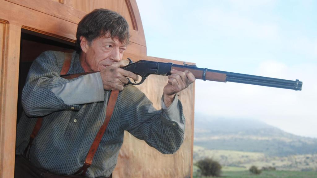 Ramón Langa, en el fotograma de una de sus películas