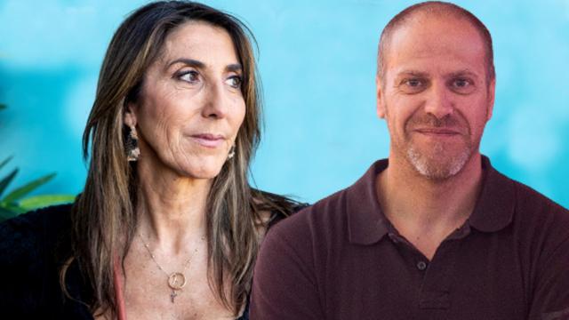 Paz Padilla y su nueva pareja en un montaje de JALEOS.