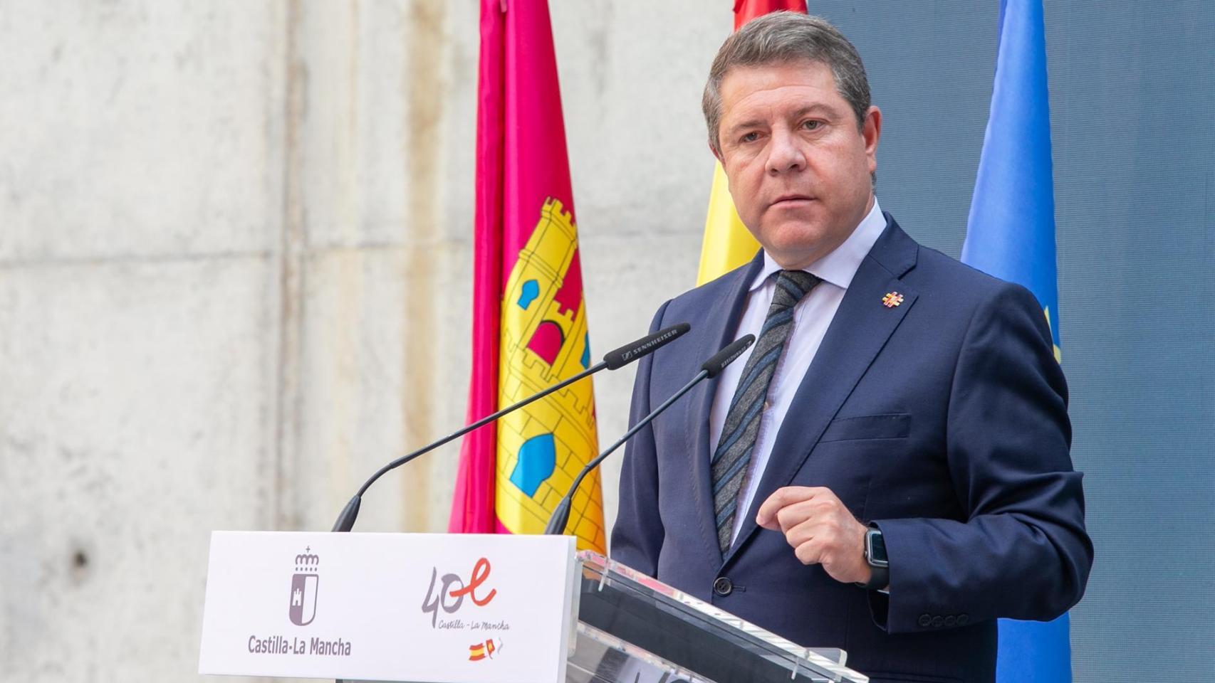 Imagen de archivo de Emiliano García-Page, presidente de Castilla-La Mancha.