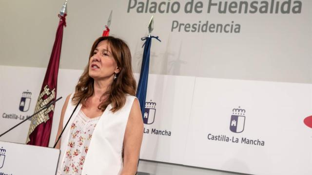 Blanca Fernández, portavoz del Gobierno de Castilla-La Mancha.