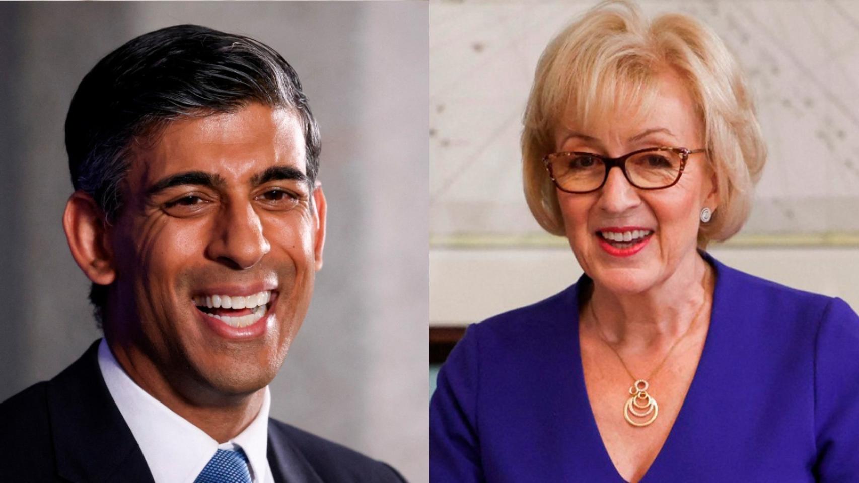 Rishi Sunak y Penny Mordaunt.