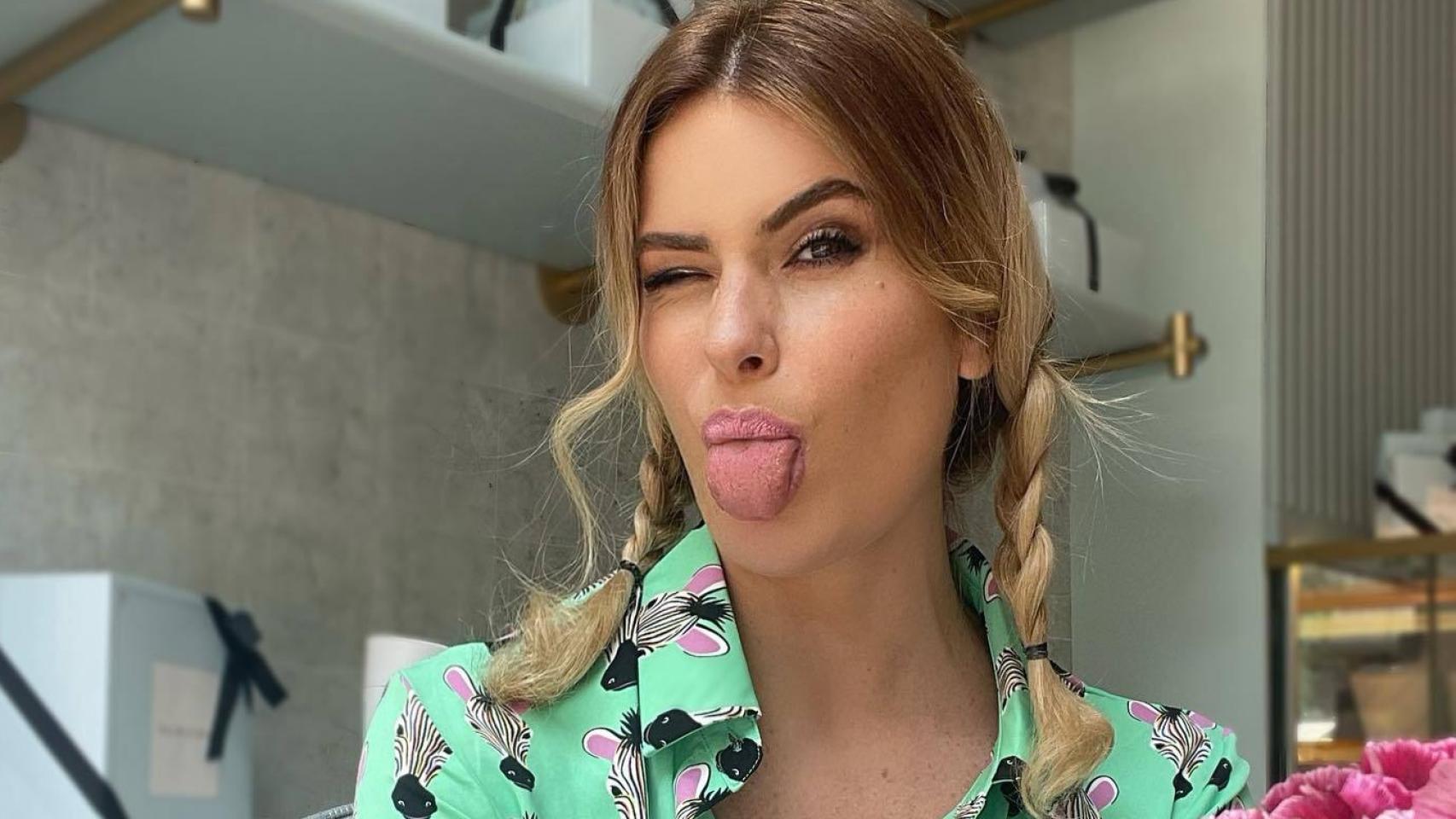 Adriana Abenia, en su perfil de Instagram.