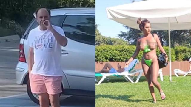 El Salmones y La Lumi, expulsada del Club de la Moraleja por hacer topless.