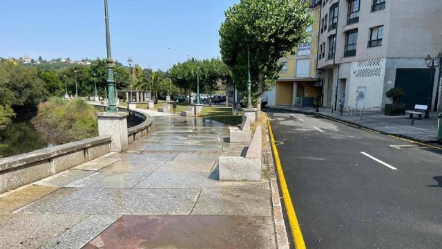 Programa especial de limpieza viaria en Betanzos.