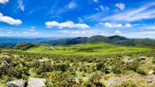 Vista desde O Covelo (Pontevedra)