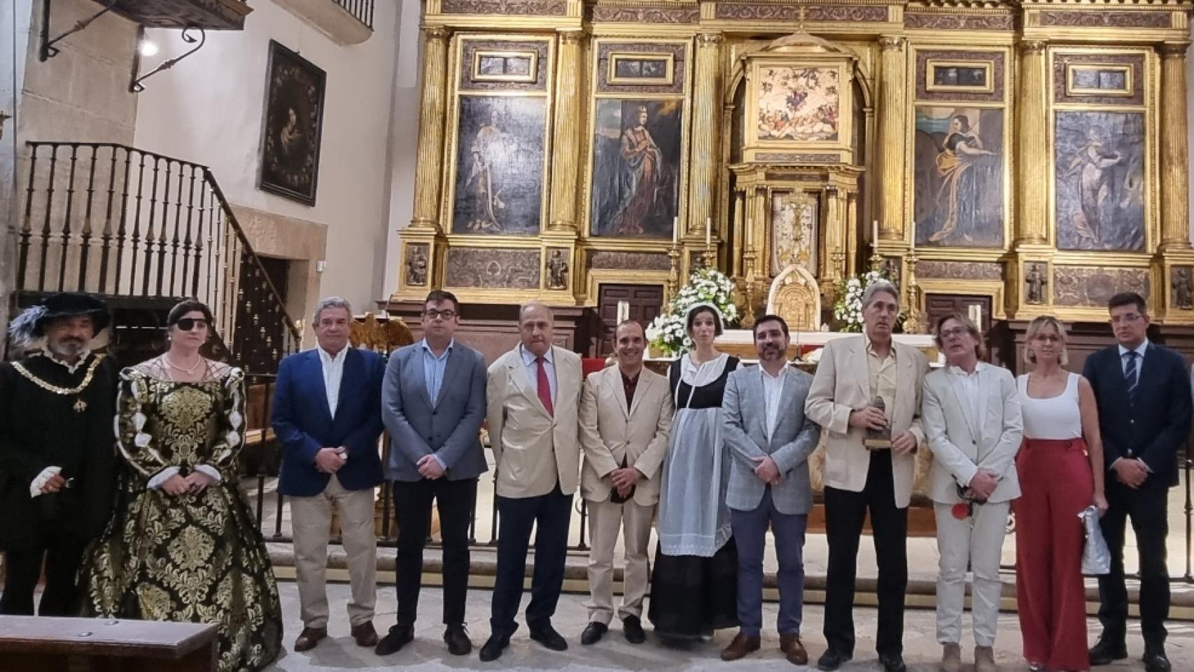 Pablo Bellido, en el arranque del Festival Ducal de Pastrana (Guadalajara).