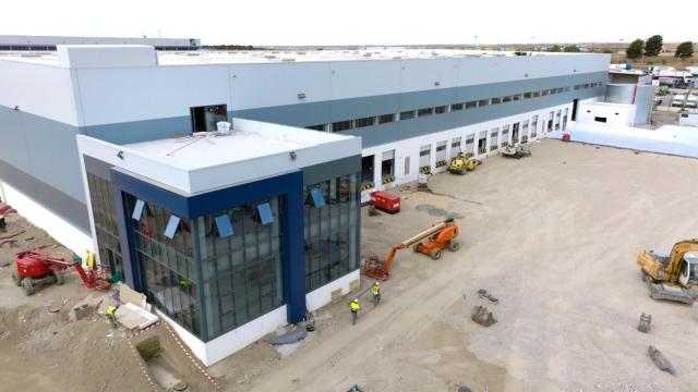 La nueva nave de Mountpark en Illescas que ha prealquilado a TXT.