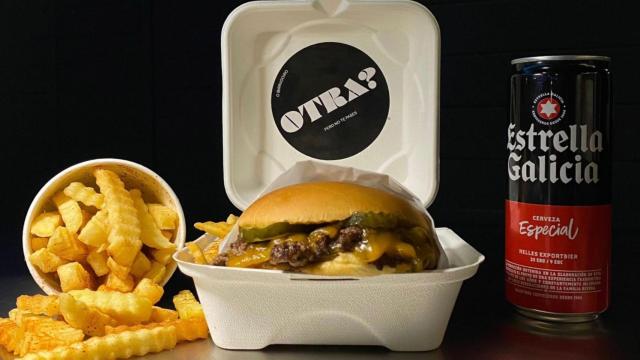 La smash burger de El nuevo O Birradoiro