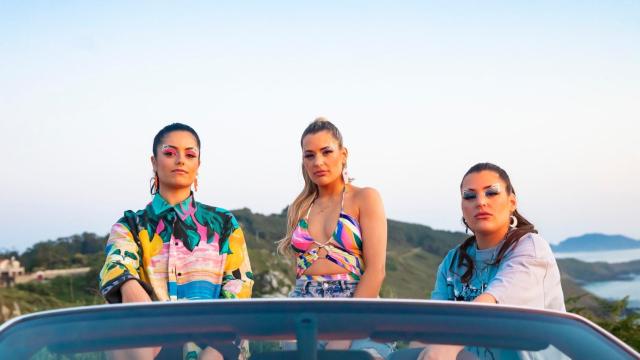 Tanxugueiras en una imagen promocional de su tema 'Pano corado'.
