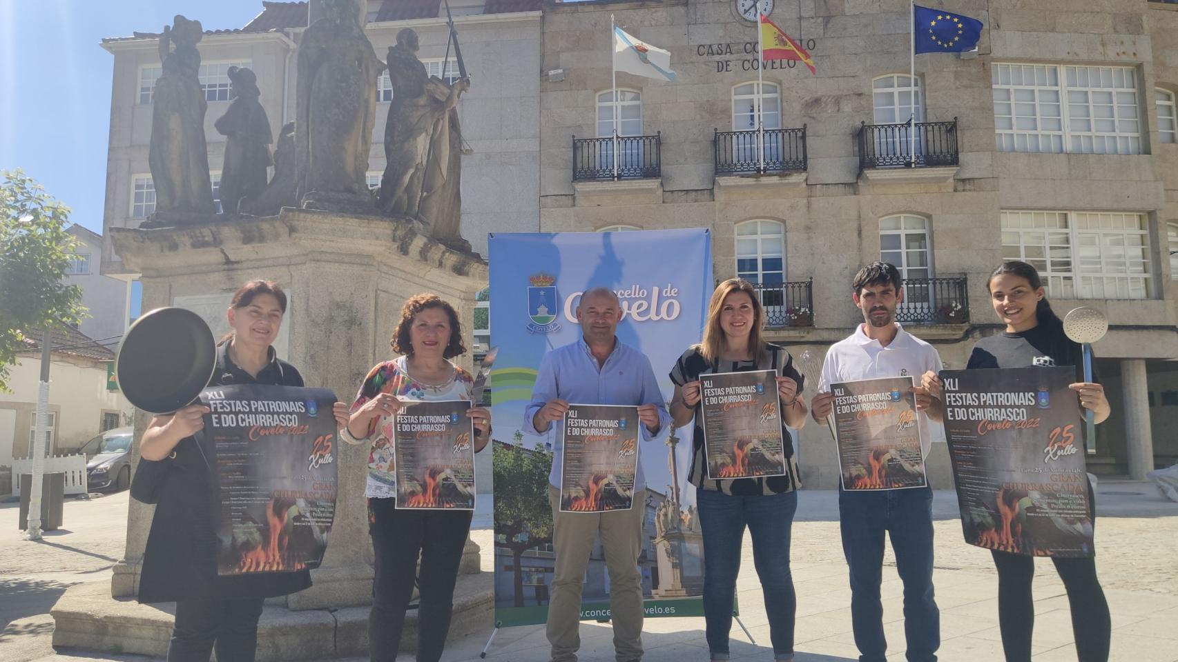 Presentación del cartel de la Fiesta del Churrasco