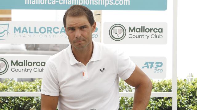 Rafa Nadal, en un acto en Mallorca