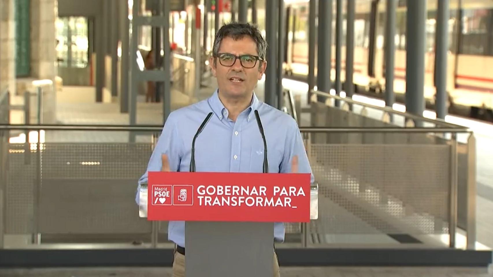 El secretario de la CEF para la Reforma Constitucional y Nuevos Derechos y ministro de la Presidencia, Félix Bolaños