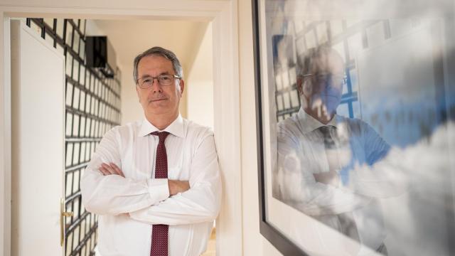 Nicolás Pascual de la Parte en la redacción de El Español