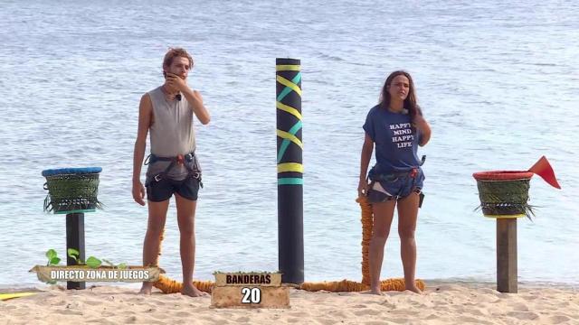 Ignacio de Borbón y Marta Peñate, anoche en 'Supervivientes'