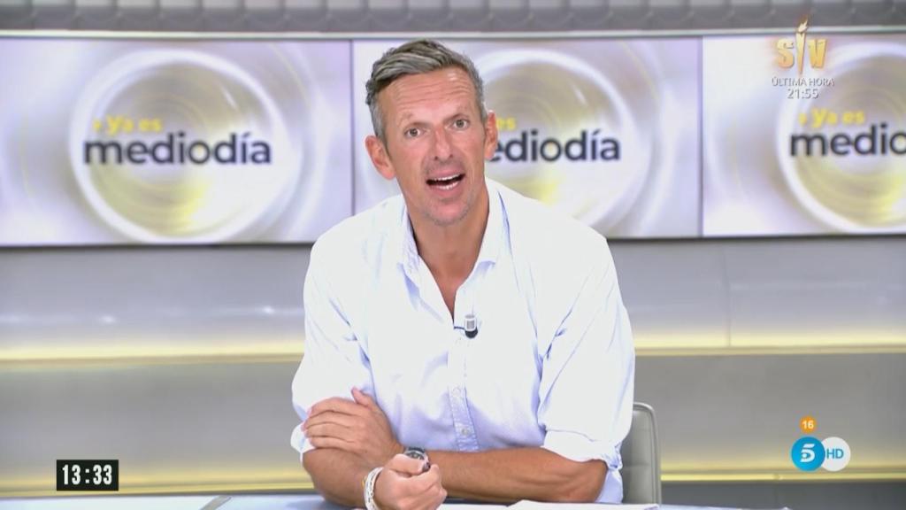 Joaquín Prat ha debutado este lunes al frente de 'Ya es mediodía'.