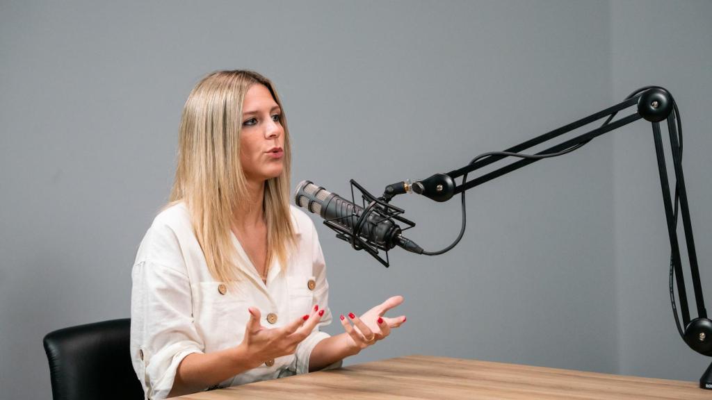 La politóloga argentina Antonella Marty en el pódcast 'El Foco' de EL ESPAÑOL.