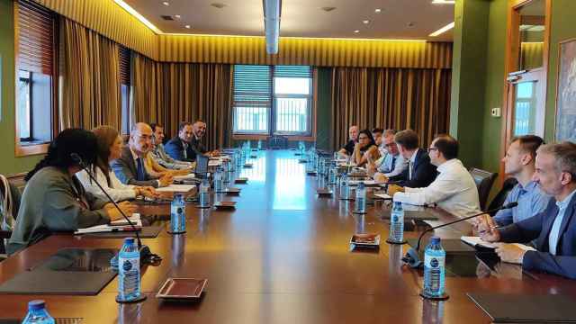 Reunión con expertos de la Comisión Europea.