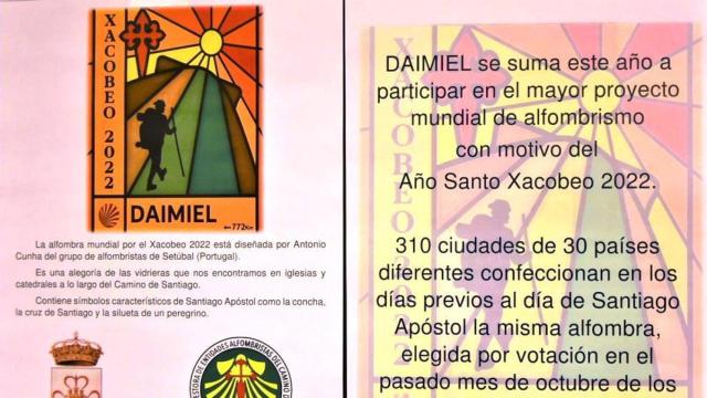 Daimiel, con 310 ciudades de 30 países en el mayor proyecto de alfombrismo mundial