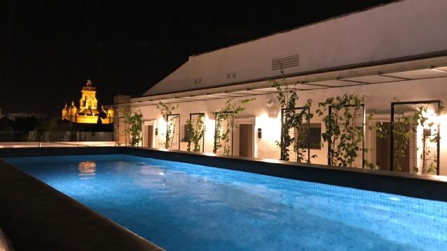 Piscina del hotel.