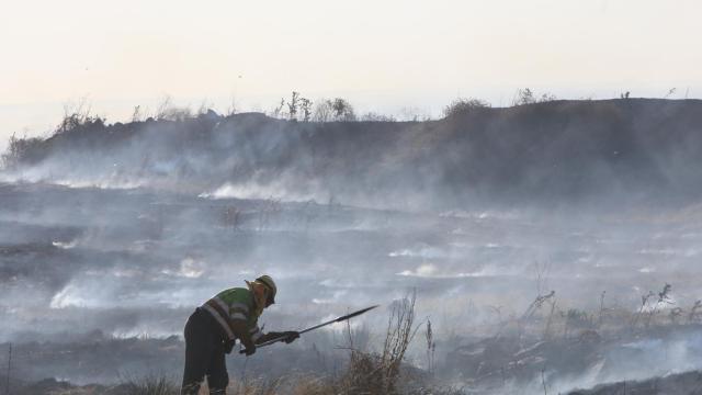 Incendio en Villaseco del Pan