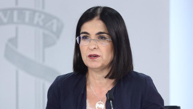 Carolina Darias, ministra de Sanidad.