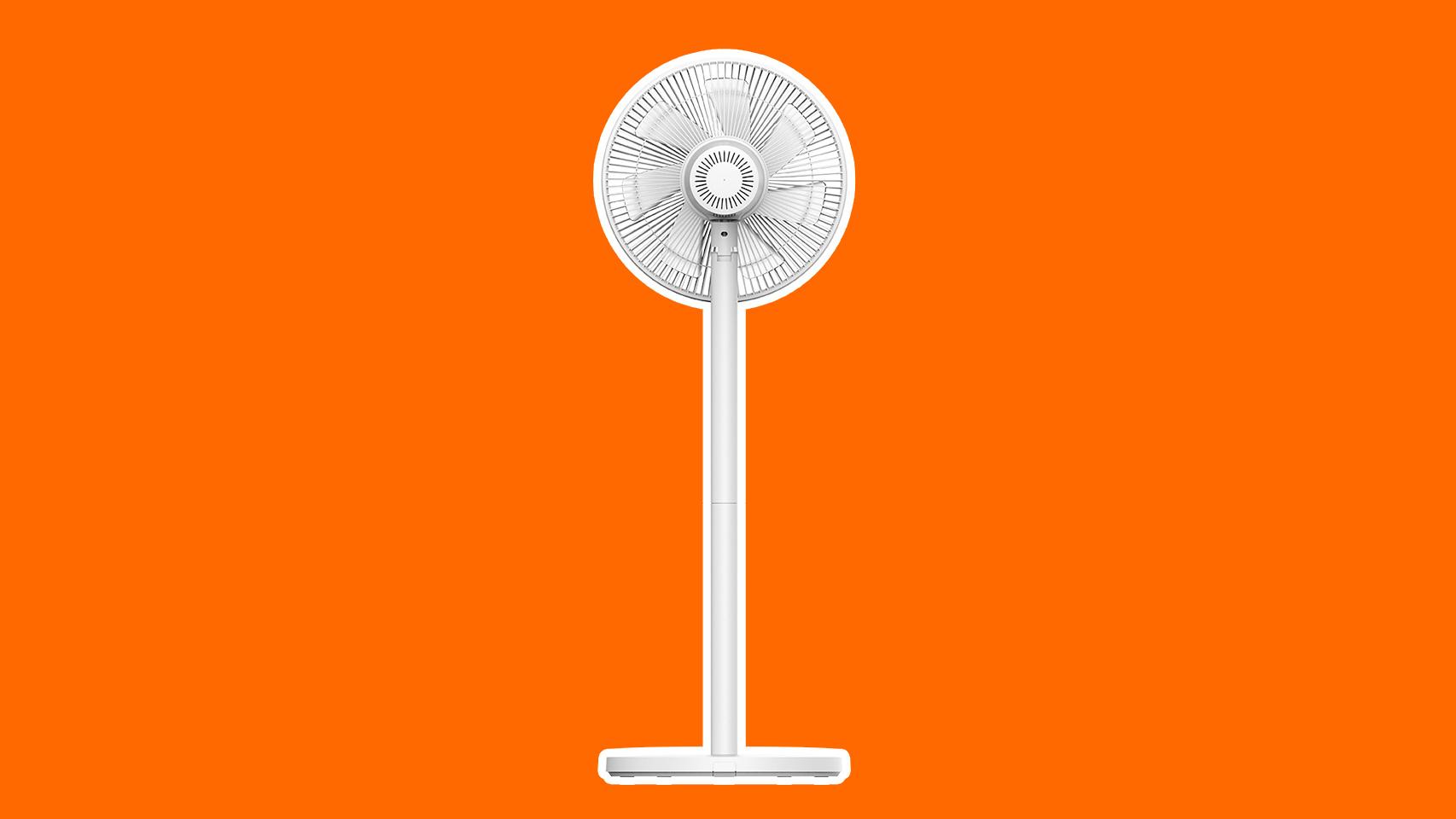 Fotomontaje con el ventilador de Xiaomi.