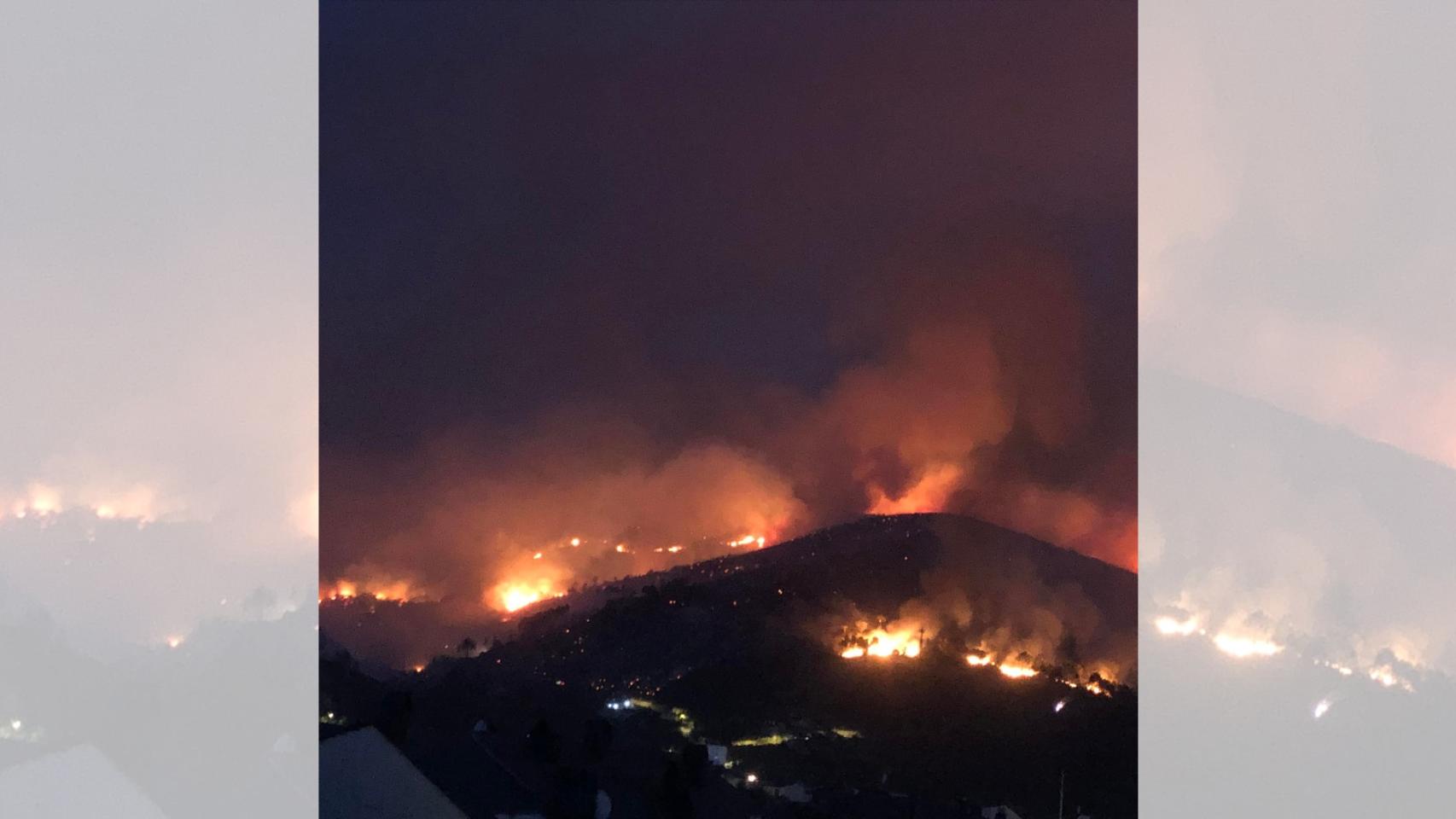 Incendio en O Barco