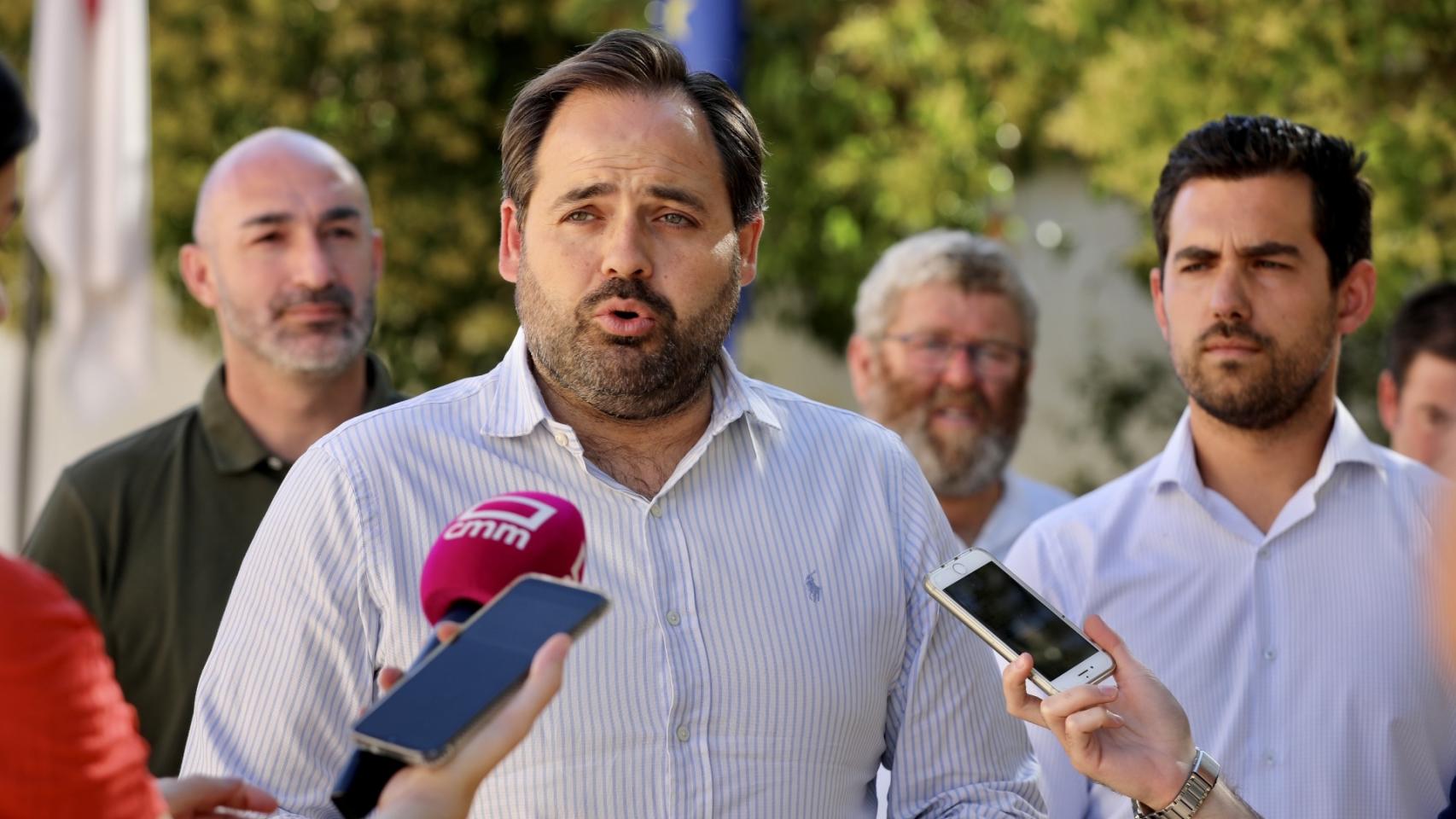 Paco Núñez, presidente del PP de Castilla-La Mancha, en una imagen de este miércoles