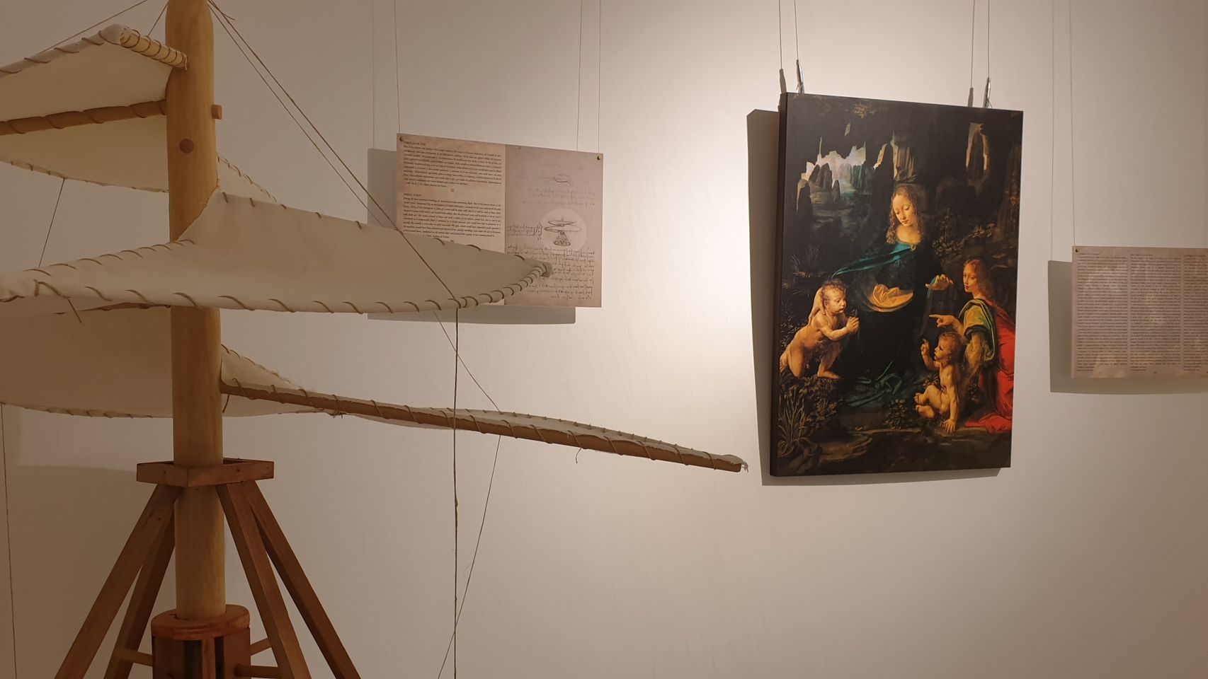 'Las máquinas de Leonardo Da Vinci' ya se pueden ver en el palacio provincial de Alicante.