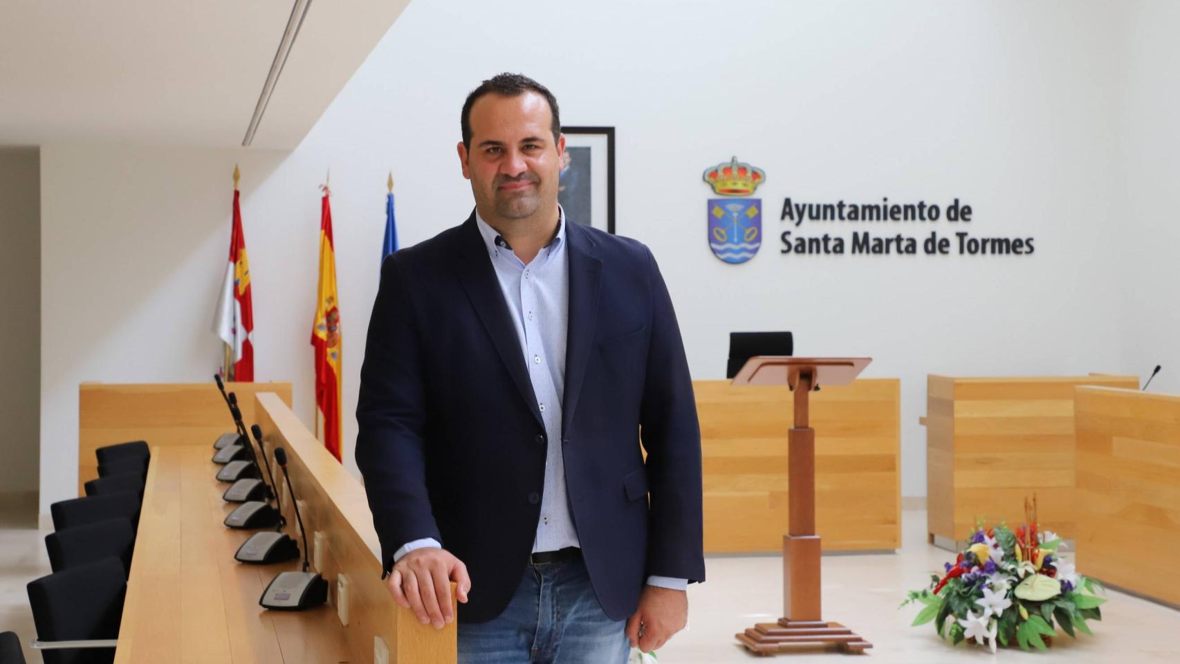 David Mingo, alcalde de Santa Marta de Tormes