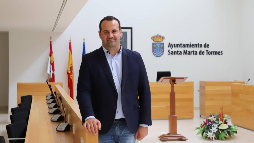 David Mingo, alcalde de Santa Marta de Tormes (PP)