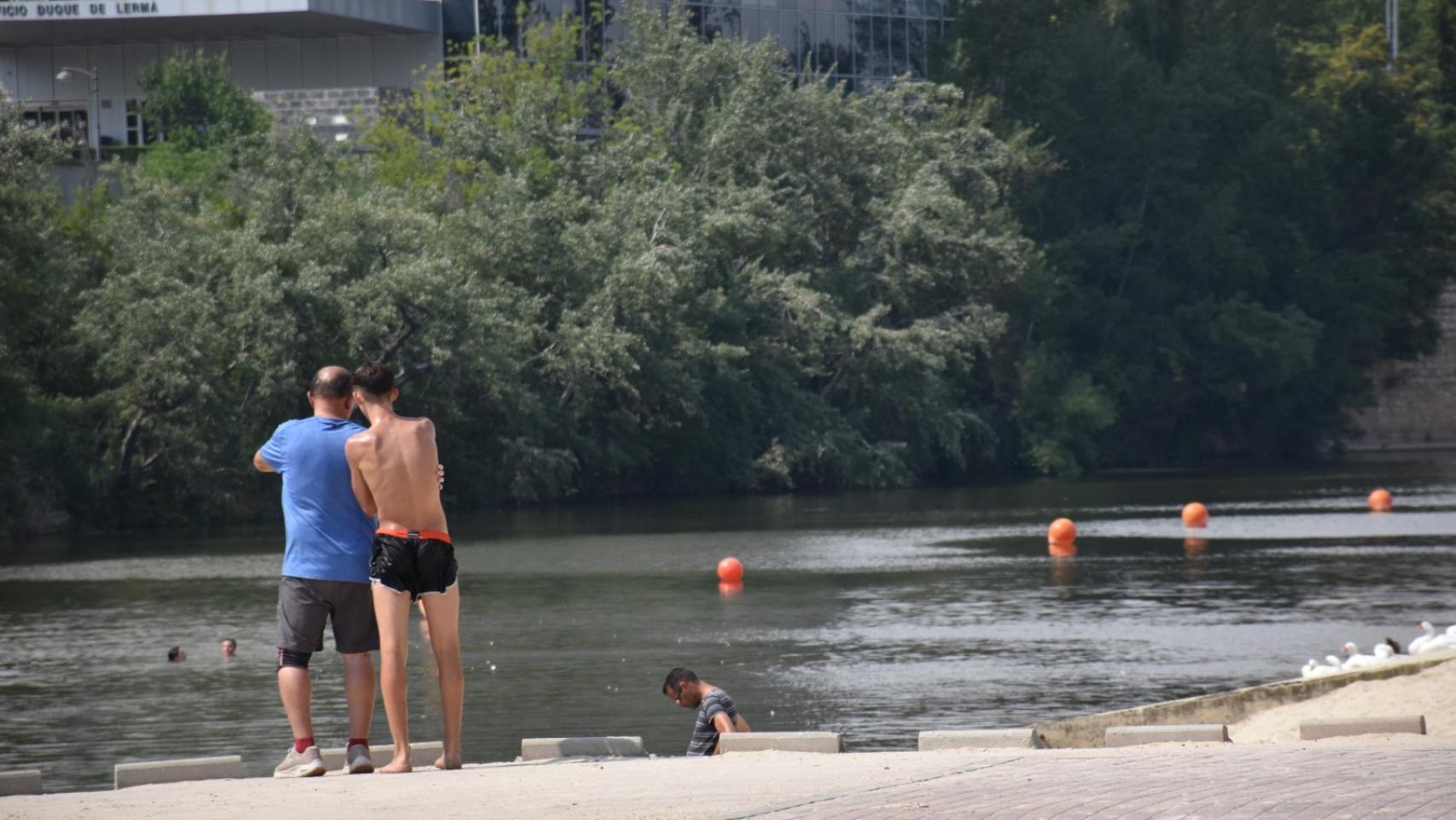 Playa de las Moreras en Valladolid
