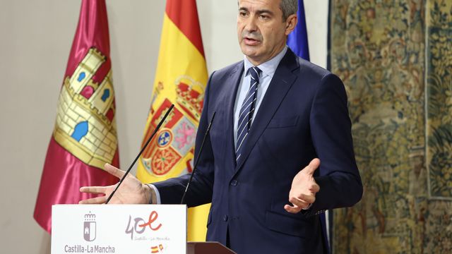 Álvaro Gutiérrez, presidente de la Diputación de Toledo, en una imagen de Óscar Huertas