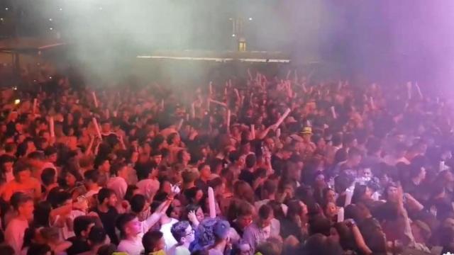 Público en una actuación de Panorama en As Somozas previa a la pandemia