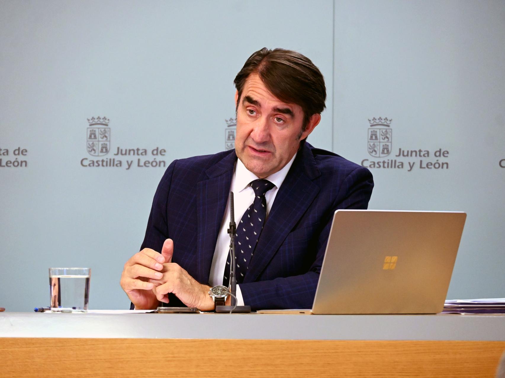 El consejero de Medio Ambiente, Juan Carlos Suárez Quiñones, en una imagen de archivo.
