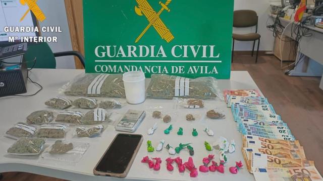 Imagen de la Guardia Civil en la operación
