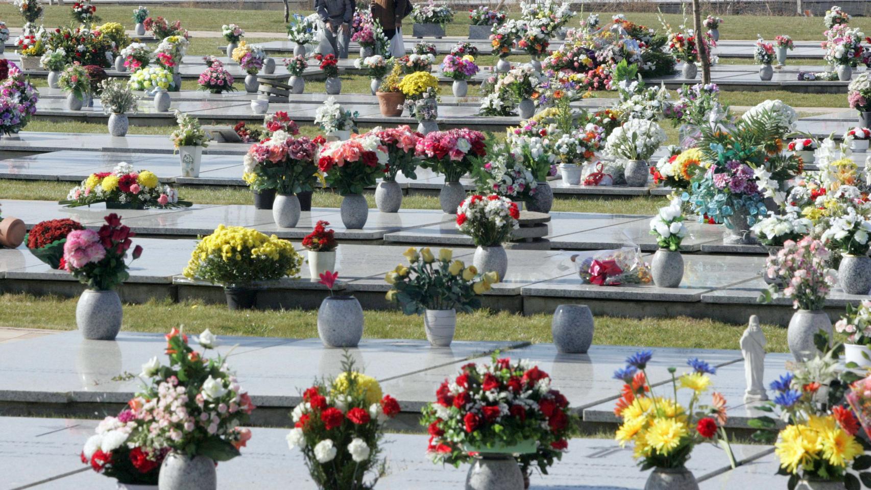 Imagen del cementerio de Las Contiendas.