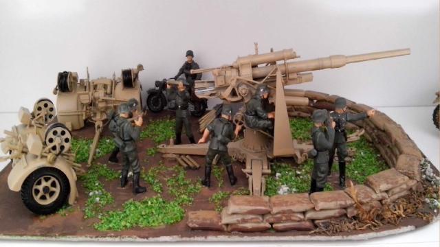 Exposición de modelismo militar en Villarrín de Campos