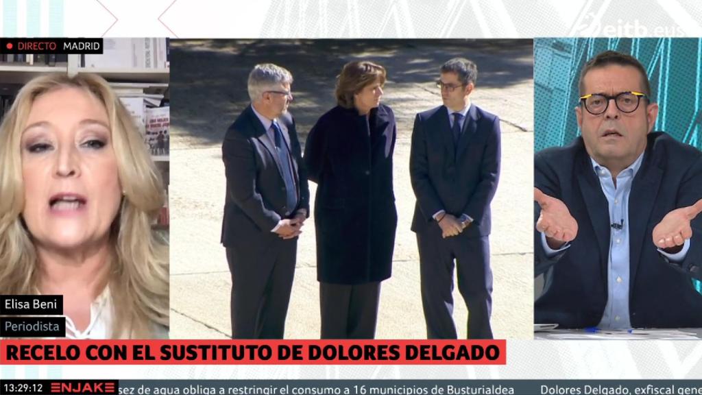 El repaso de Xabier Lapitz a Elisa Beni por defender a Eduardo Inda: Yo no voy a comer con la cloaca