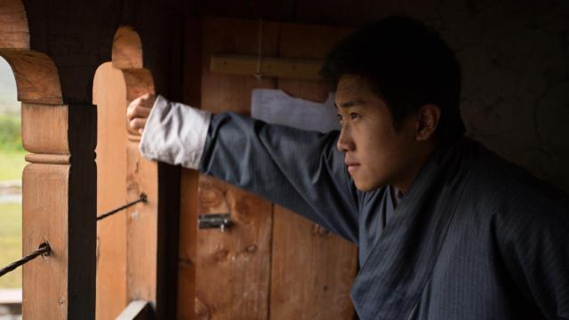 Sherab Dorji en un momento de 'Lunana'