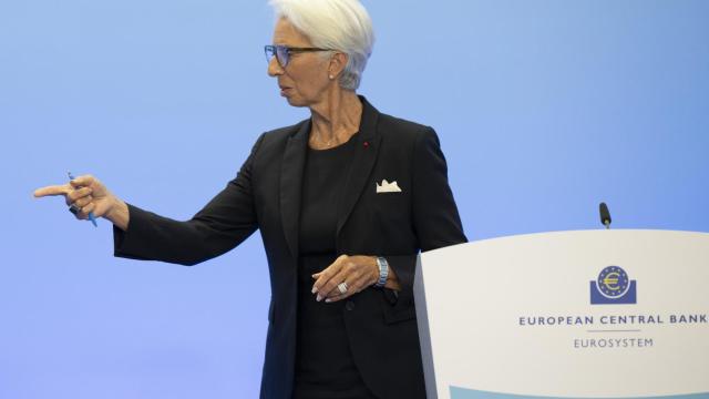 Christine Lagarde, presidenta del BCE.