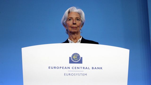 La presidenta del BCE, Christine Lagarde