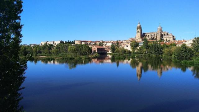 Vistas desde el paseo en barco por Arribes del Duero.