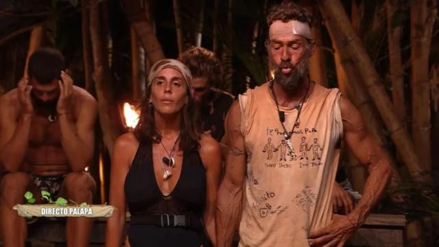 Anabel Pantoja y Nacho Palau en 'Supervivientes'