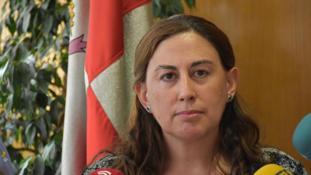 Sonia Tamames en la rueda de prensa