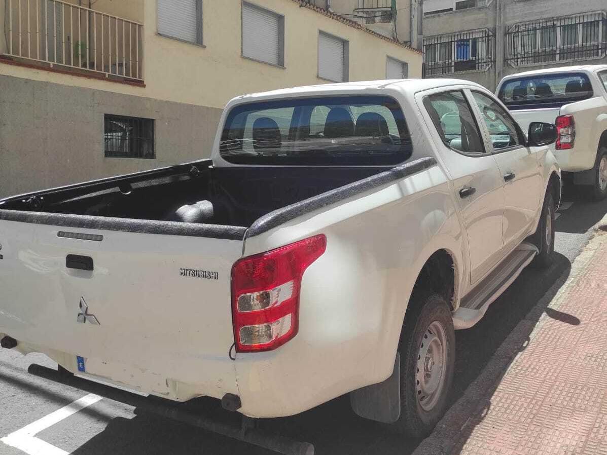 Uno de los vehículos robados