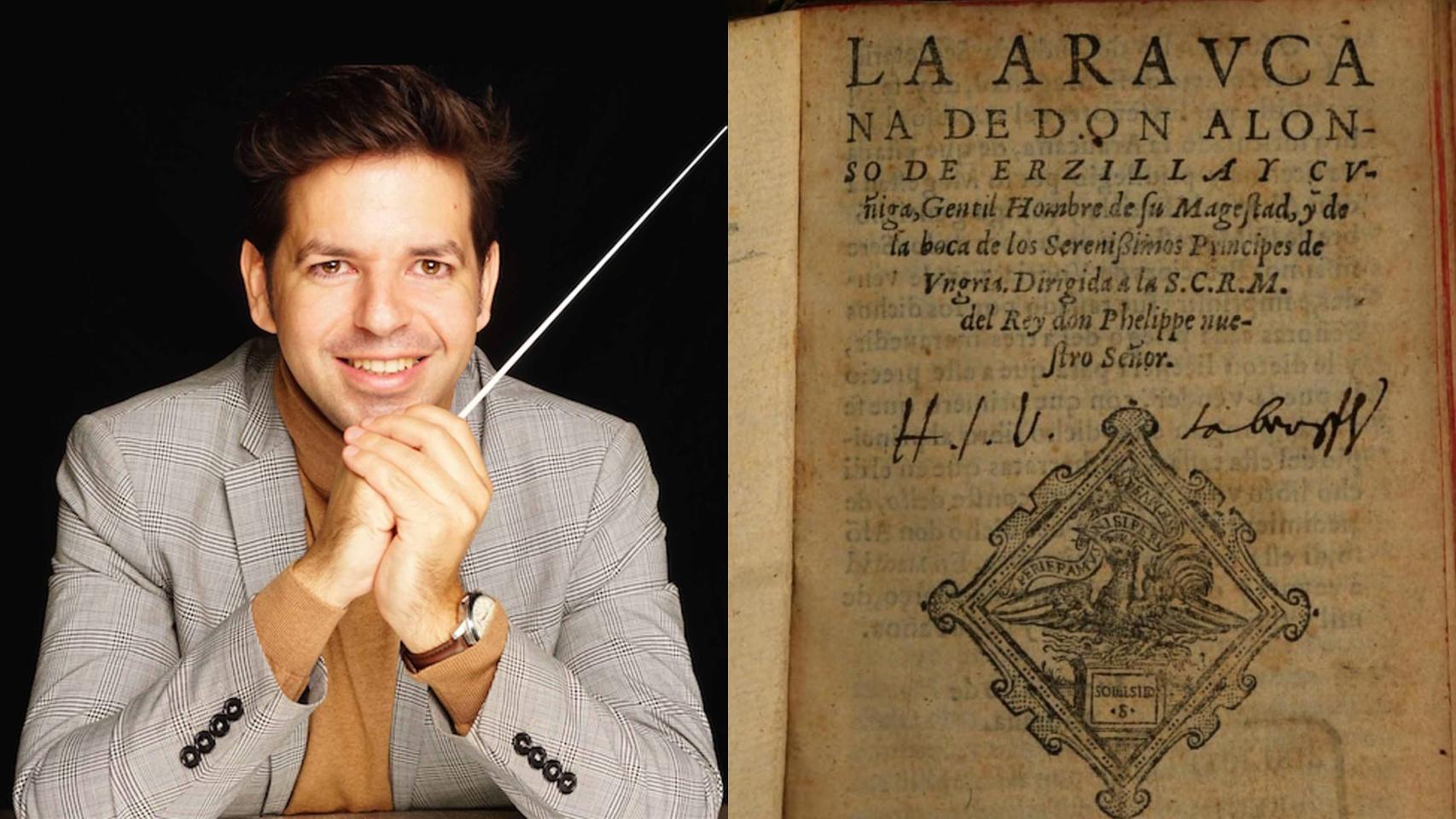 Alberto Cubero y el poema heroico original de Alonso de Ercilla y Zúñiga