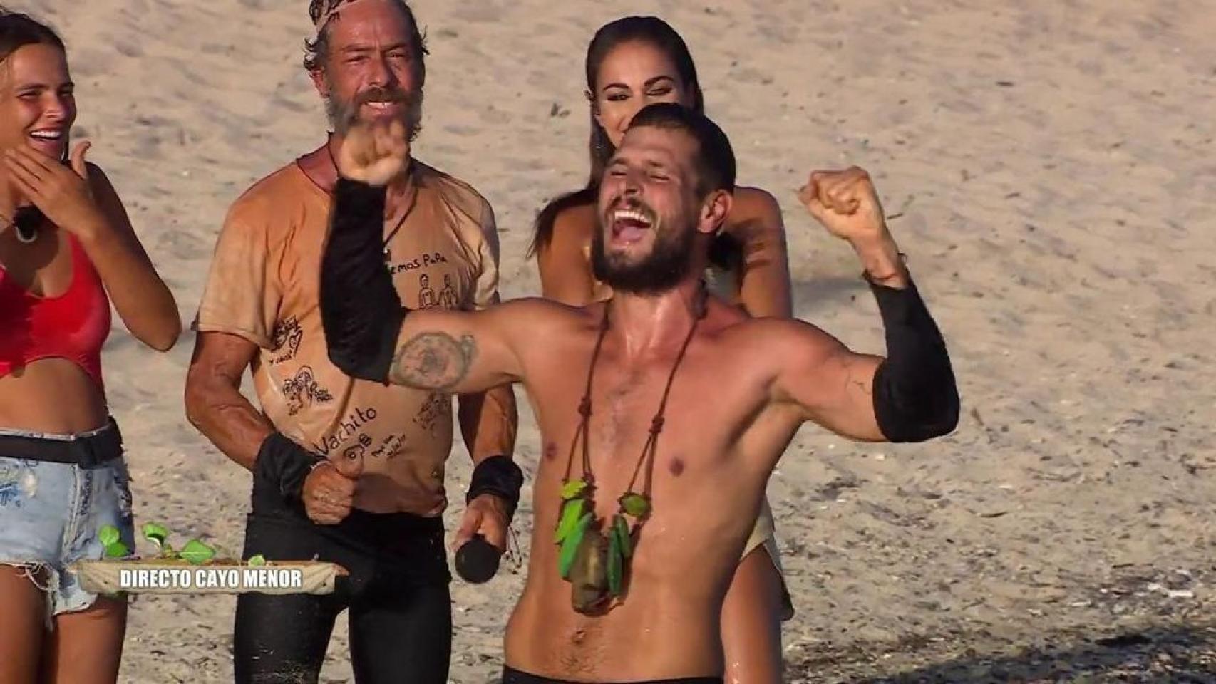 Alejandro Nieto se convirtió este jueves en el primer finalista de 'Supervivientes 2022'.