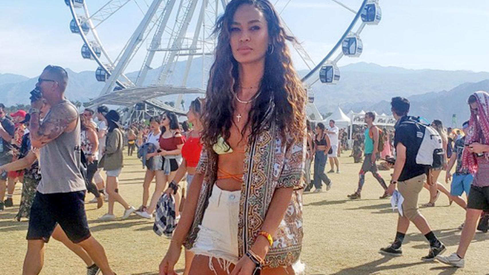 Una imagen tomada durante el festival Coachella.