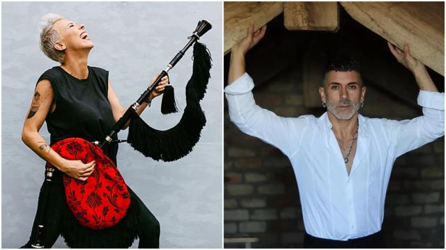 Susana Seivane y Xisco Feijóo.
